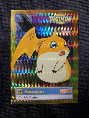 Patamon holo digimon digital - digimon,